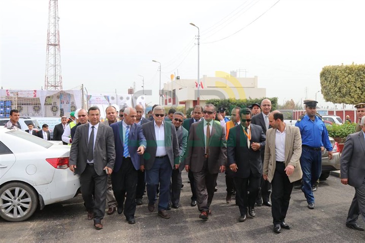 بالصور.."نصر" و"رسلان" يُكرمان المتميزين في احتفالية محطة معالجة الصرف الرئيسية بكفر الشيخ