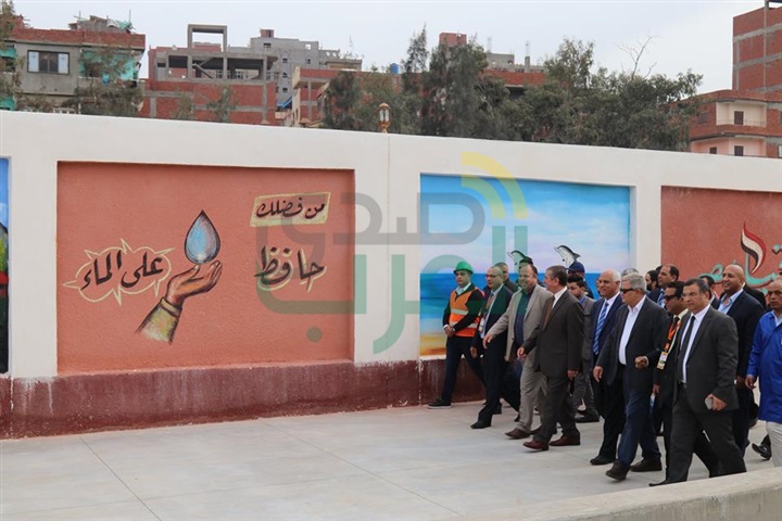 بالصور.."نصر" و"رسلان" يفتتحان محطة رافع غسيل محطة مياه الشرب الرئيسية بكفر الشيخ