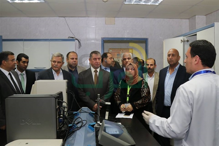 بالصور.. محافظ كفر الشيخ ورئيس مجلس إدارة شركة مياه الشرب يفتتحان الخط الساخن وخدمة العملاء 