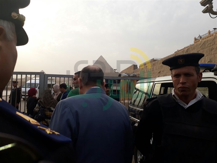  مدير أمن الجيزة يواصل حملاته على المنطقة الآثرية.. والسائحون: نشعر بالأمن والأمان فى مصر