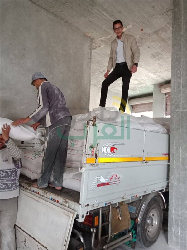 إحباط تهريب 9 طن سكر تموينى مدعم بكفر الشيخ قبل تهريبها للمنوفية