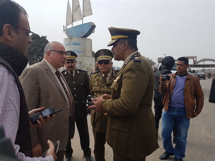 مدير أمن القليوبية يفاجئ الخدمات الأمنية بالقناطر الخيرية 