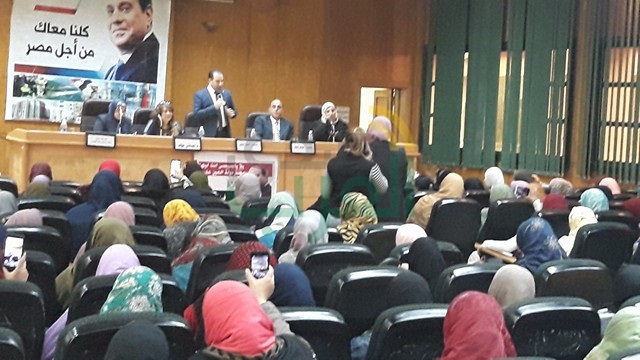 "كلنا معك من أجل مصر" مؤتمر بجامعة بنها