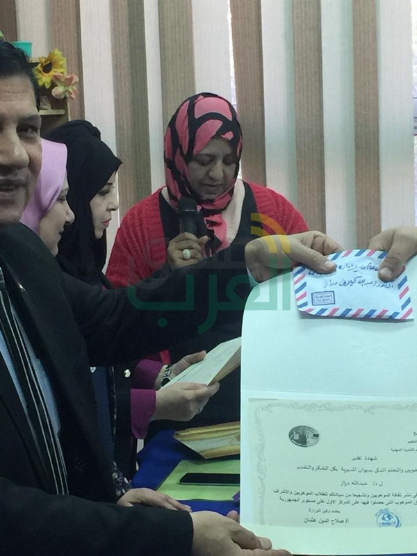 بالصور.. وكيل تعليم كفر الشيخ يكرم الفائزين ببطولة الجمهورية للصديق الموهوب لكرة القدم