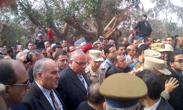 بالصور.. تشييع جنازة شهيد العملية الشاملة بسيناء بمسقط رأسه ببنها