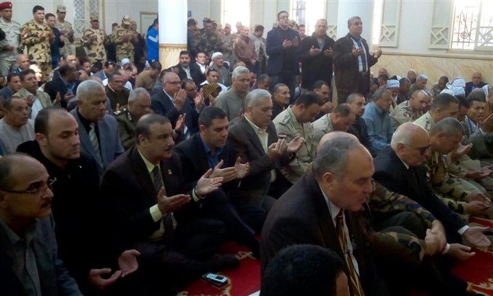 بالصور.. تشييع جنازة شهيد العملية الشاملة بسيناء بمسقط رأسه ببنها