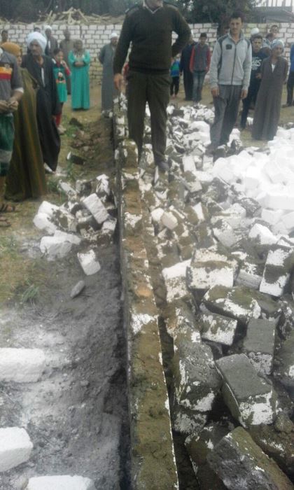 إزالة 57 حالة تعدي على الأراضي الزراعية بالشرقية 