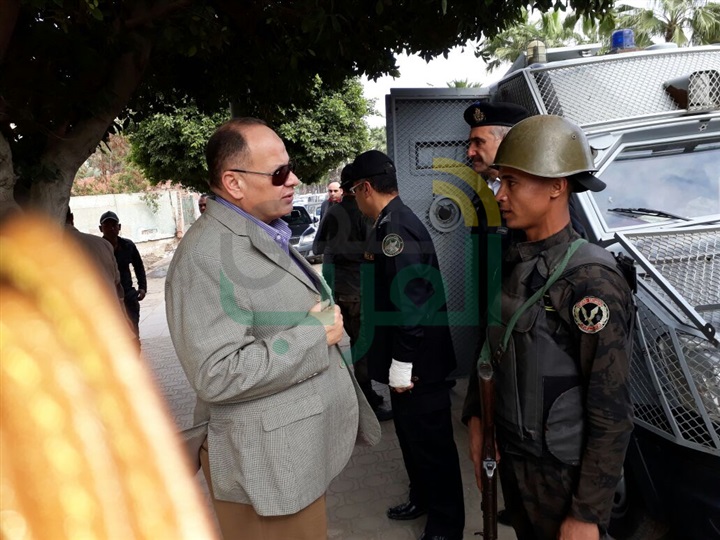مدير أمن الجيزة يتفقد المنطقة الآثرية ويؤكد على الدور الفعال لقوات الجيش والشرطة فى حماية الوطن