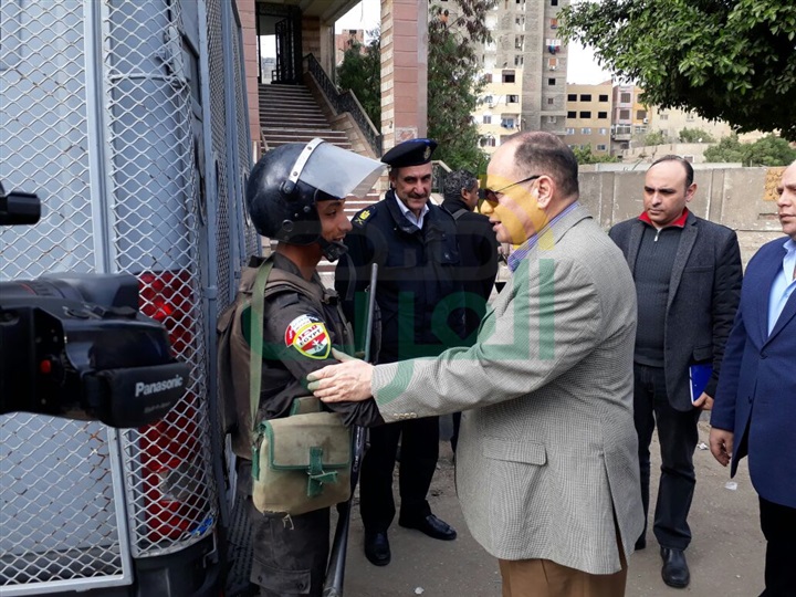 مدير أمن الجيزة يتفقد المنطقة الآثرية ويؤكد على الدور الفعال لقوات الجيش والشرطة فى حماية الوطن