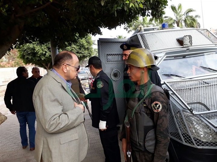 مدير أمن الجيزة يتفقد المنطقة الآثرية ويؤكد على الدور الفعال لقوات الجيش والشرطة فى حماية الوطن