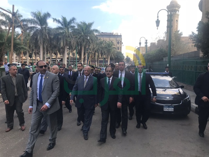 بالصور.. وزير الداخلية يتفقد التمركزات الأمنية ويفاجئ قسم الجمالية