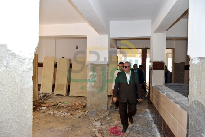 محافظ الشرقية يتفقد مدرسة المتفوقين بمدينة الزقازيق بتكلفة 57 مليون جنيه