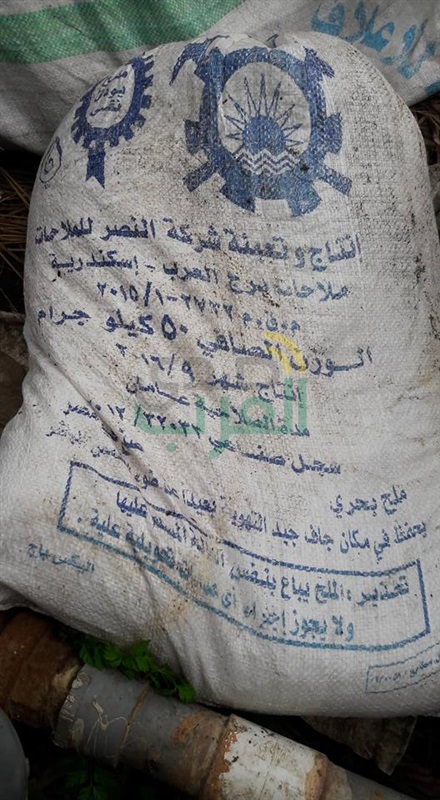 بالصور.. ضبط 235 جوال ملح فاسد وطن جبنة مجهولة المصدر بكفر الشيخ