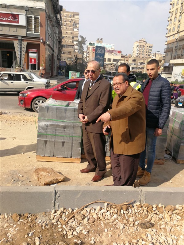 محافظ القاهرة يتفقد أعمال تطوير محور عباس العقاد