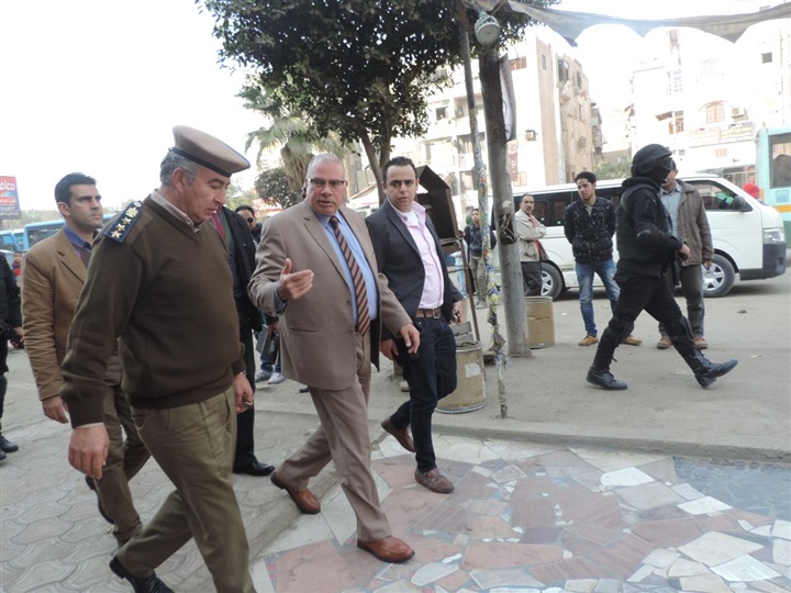 مدير أمن القليوبية يأمر بضبط الحالة المرورية بشبرا الخيمة