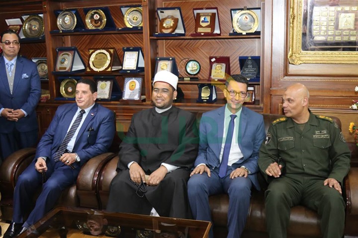 بالصور.. محافظ كفرالشيخ يستقبل وكيل الأزهر الشريف للمشاركة في مؤتمر "آمال وطموحات" 