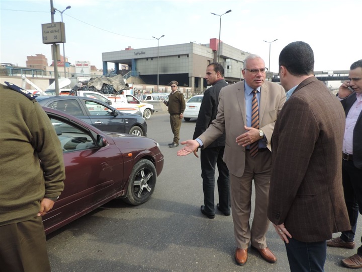 مدير أمن القليوبية يأمر بضبط الحالة المرورية بشبرا الخيمة