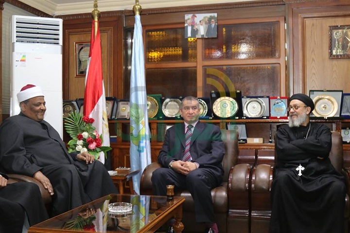 بالصور.. محافظ كفرالشيخ يستقبل وكيل الأزهر الشريف للمشاركة في مؤتمر "آمال وطموحات" 