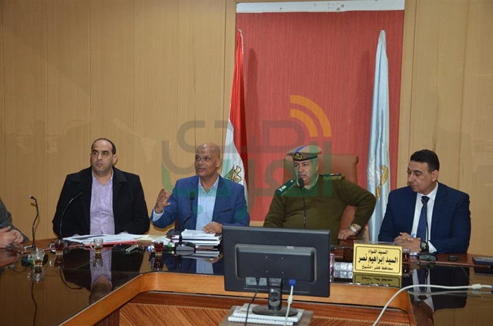 بالصور.. مناقشة خطة "صقر 25" لمواجهة الأزمات والكوارث بكفر الشيخ