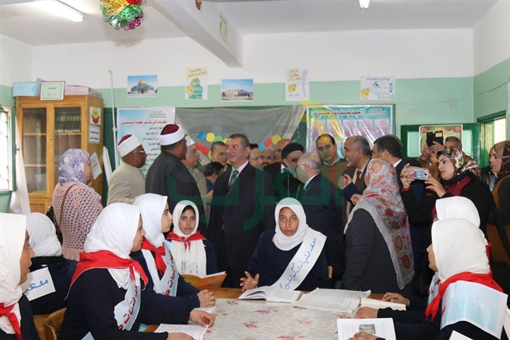 بالصور.."نصر" و"شومان" يتفقدان معهد الفتيات الإعدادى والثانوى الأزهرى بكفر الشيخ