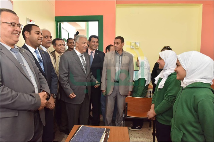 إفتتاح مدرسة ساو للتعليم الأساسى بديروط بتكلفة 8 مليون جنيه