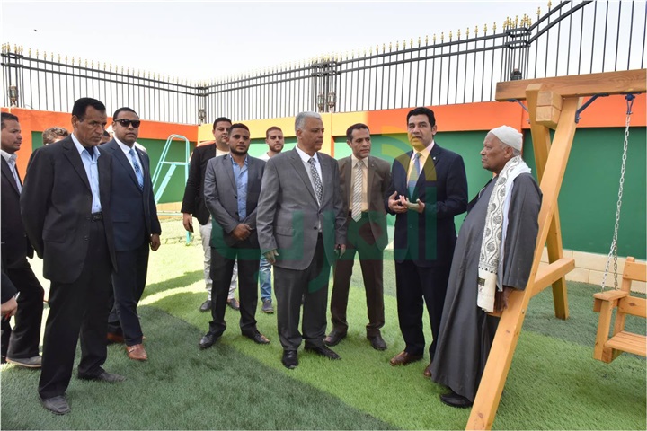 إفتتاح مدرسة ساو للتعليم الأساسى بديروط بتكلفة 8 مليون جنيه