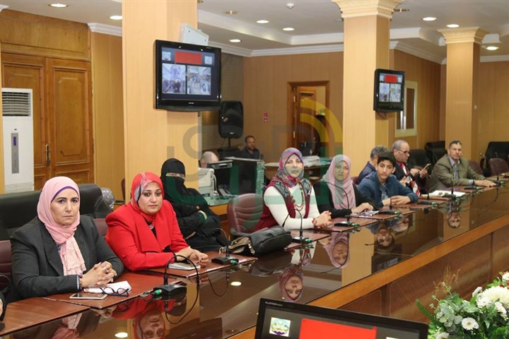 بالفيديو والصور.."قومي المرأة" بكفر الشيخ يعرض انجازات مبادرة " قرية منتجة "