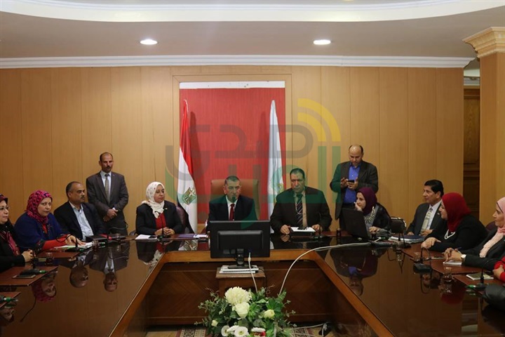بالفيديو والصور.."قومي المرأة" بكفر الشيخ يعرض انجازات مبادرة " قرية منتجة "