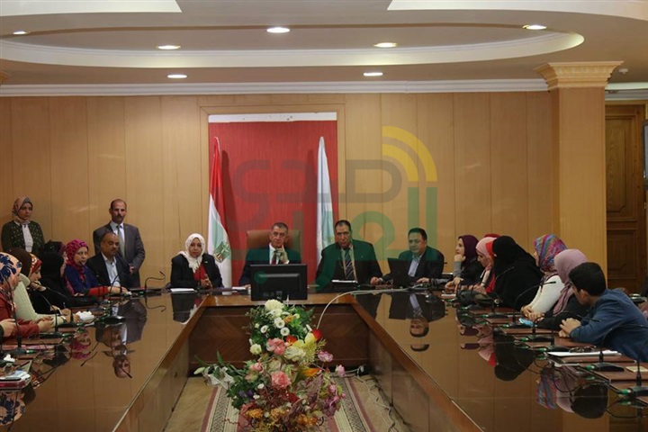 بالفيديو والصور.."قومي المرأة" بكفر الشيخ يعرض انجازات مبادرة " قرية منتجة "