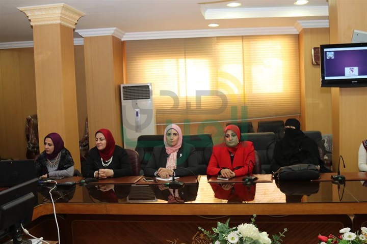 بالفيديو والصور.."قومي المرأة" بكفر الشيخ يعرض انجازات مبادرة " قرية منتجة "