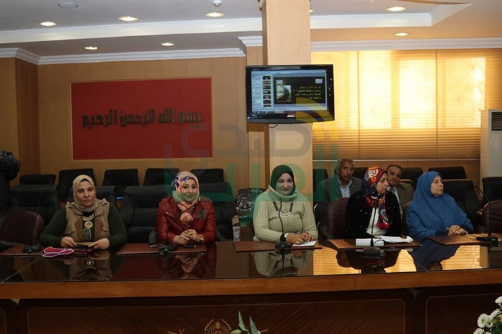 بالفيديو والصور.."قومي المرأة" بكفر الشيخ يعرض انجازات مبادرة " قرية منتجة "