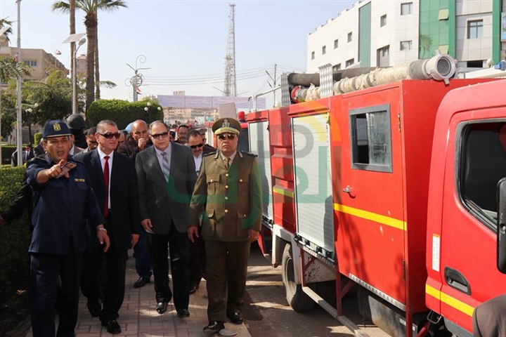 بالفيديو والصور..محافظ كفر الشيخ ومدير الأمن يشهدان الإحتفال باليوم العالمي للحماية المدنية