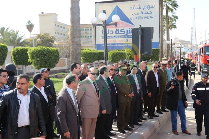 بالفيديو والصور..محافظ كفر الشيخ ومدير الأمن يشهدان الإحتفال باليوم العالمي للحماية المدنية