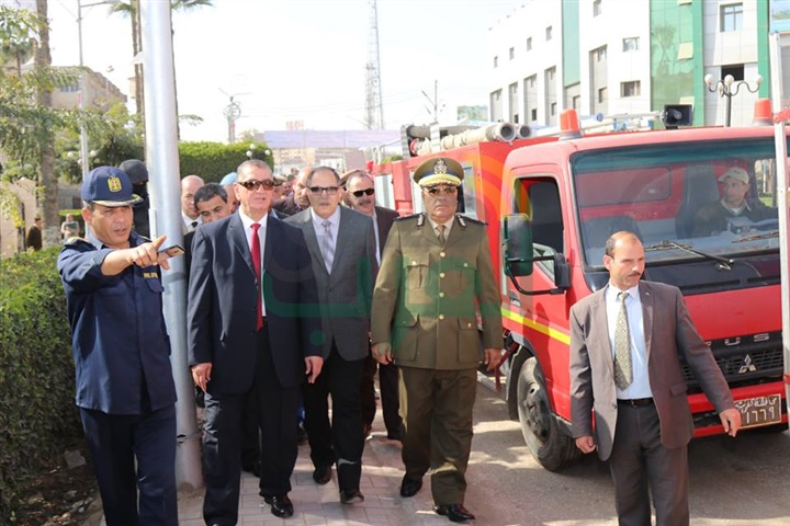 بالفيديو والصور..محافظ كفر الشيخ ومدير الأمن يشهدان الإحتفال باليوم العالمي للحماية المدنية