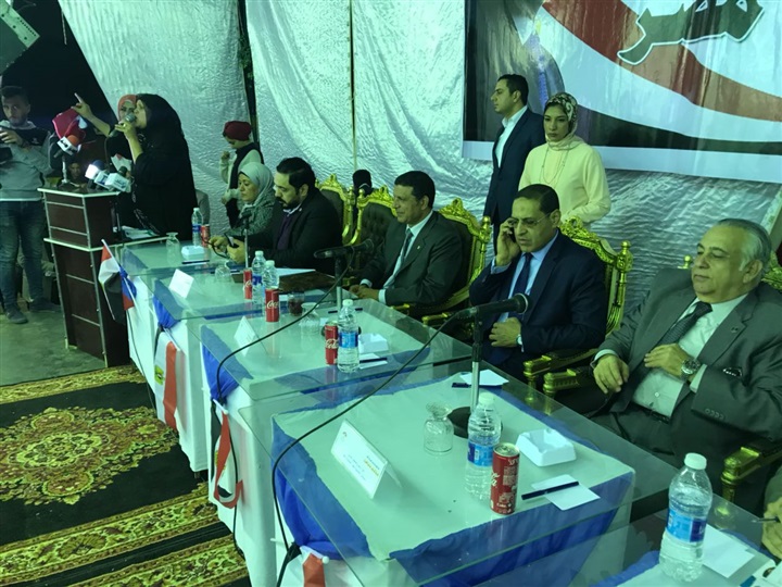 مؤتمر جماهيري حاشد بحي شرق شبرا الخيمة لدعم المشاركة فى الانتخابات الرئاسية