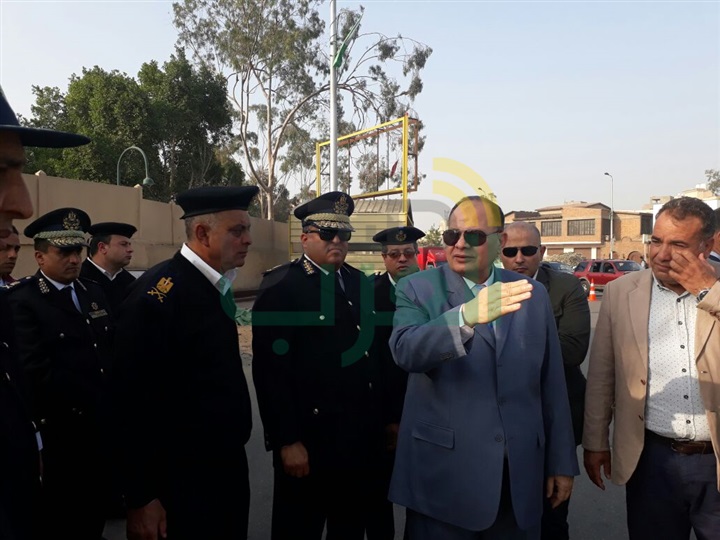 مدير أمن الجيزة يفاجىء خدمات تأمين المنطقة الآثرية ويستمع لشكاوى المواطنين