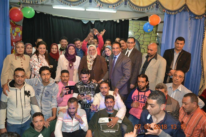 بالصور.. حفل تكريم 100 شخص معافى من الإدمان بمستشفى الخانكة 