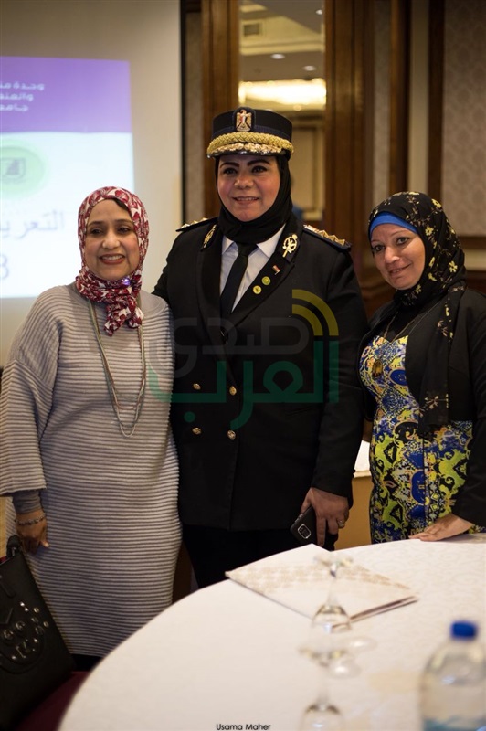 بالصور..  مديرية أمن الجيزة تشارك فى ملتقى مكافحة التحرش