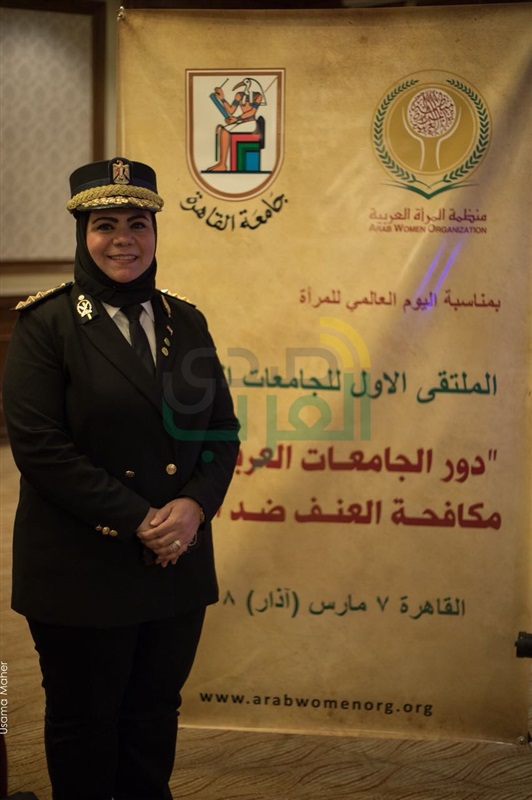 بالصور..  مديرية أمن الجيزة تشارك فى ملتقى مكافحة التحرش