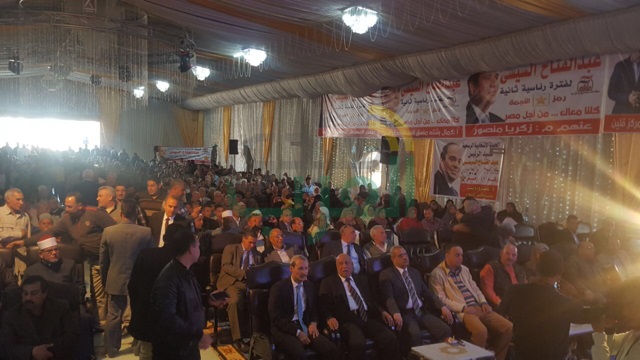 بالصور.. "كلنا معاك من قلين": كفر الشيخ على قلب رجل واحد خلف "الرئيس"