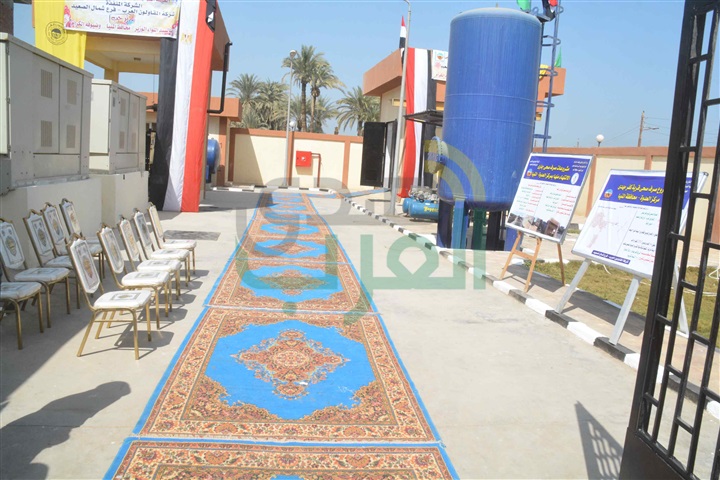 بالصور.. محافظ المنيا يفتتح محطة رفع صرف صحي وإحلال وتجديد كوبري العباسية 