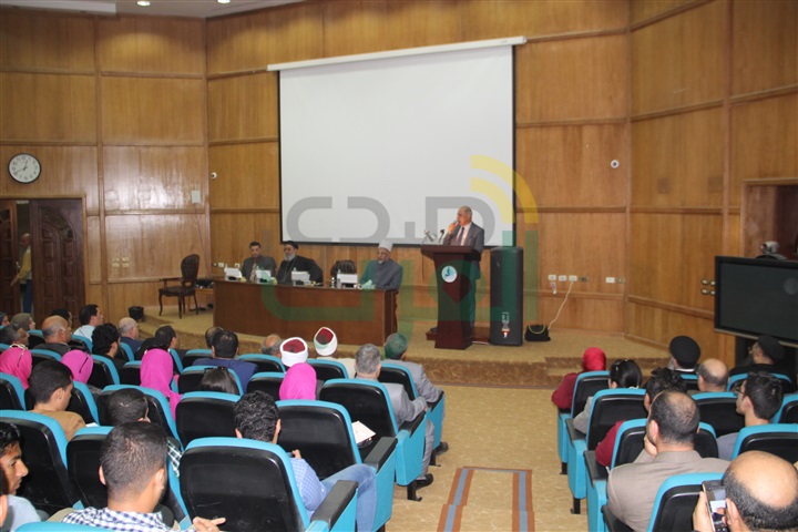 بالصور.. ندوة عن مواجهة التطرّف والإرهاب لبيت العائلة في جامعة كفر الشيخ