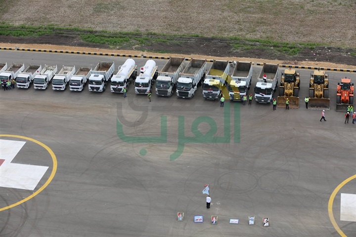 بالصور.. محافظ كفر الشيخ يشهد محاكاة مشروع "صقر 25" بمشاركة 135 معدة لمواجهة الكوارث 