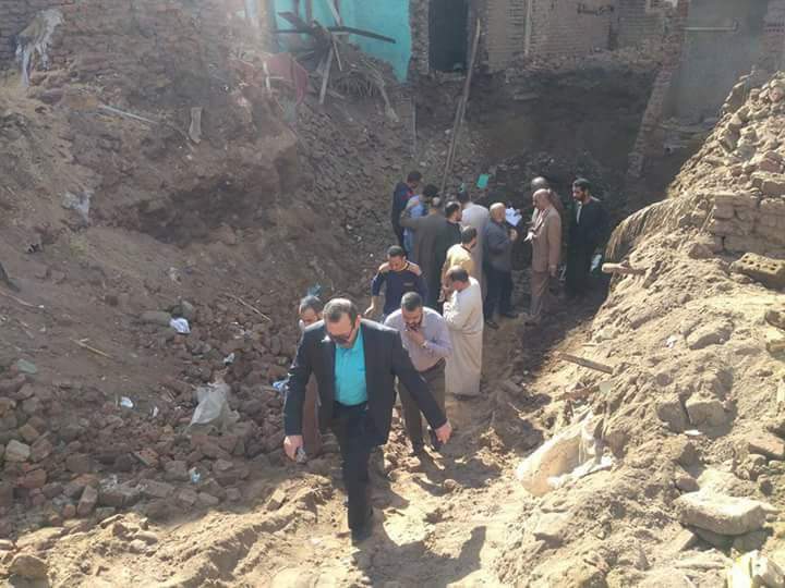 محافظ القليوبية يتفقد موقع التنقيب عن آثار بطوخ 