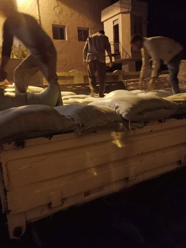 بالصور.. إحباط محاولة تهريب 8 طن دقيق بلدي مدعم بكفر الشيخ