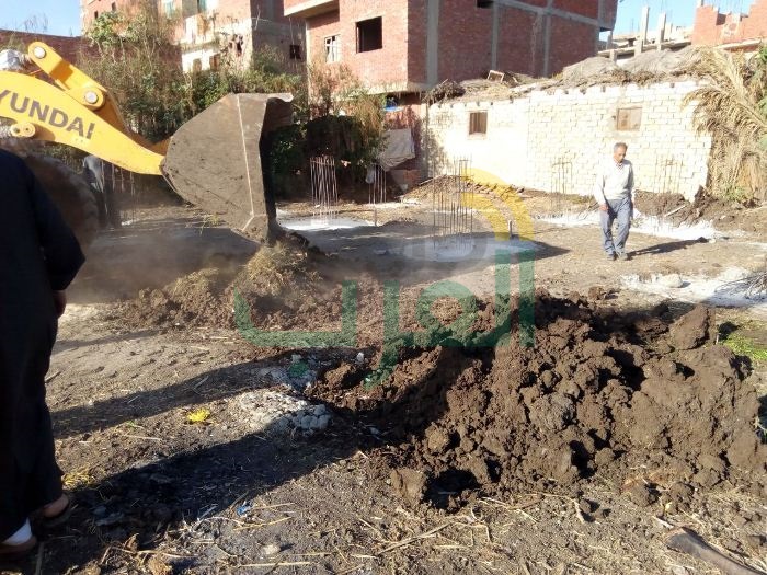 تكثيف حملات إزالة للمبانى المخالفة والتصدى لظاهرة البناء المخالف على الأراضى الزراعية بالشرقية   