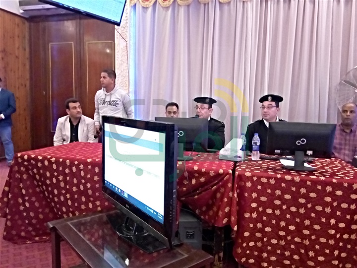 صور.. بدء مراسم إعلان الفائزين فى قرعة الحج بالجيزة