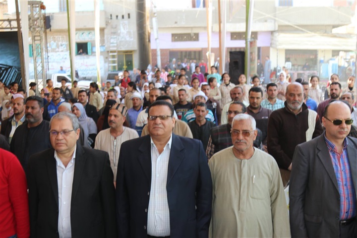 بالصور.. محافظ كفر الشيخ يطلق الحملة القومية لترشيد استهلاك المياه من قرية إسحاقة