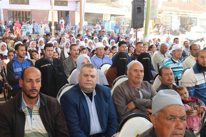 بالصور.. محافظ كفر الشيخ يطلق الحملة القومية لترشيد استهلاك المياه من قرية إسحاقة