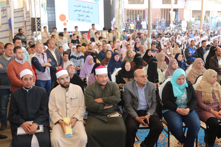 بالصور.. محافظ كفر الشيخ يطلق الحملة القومية لترشيد استهلاك المياه من قرية إسحاقة